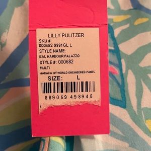 NEW: Lilly Pulitzer Palazzo Pants, L